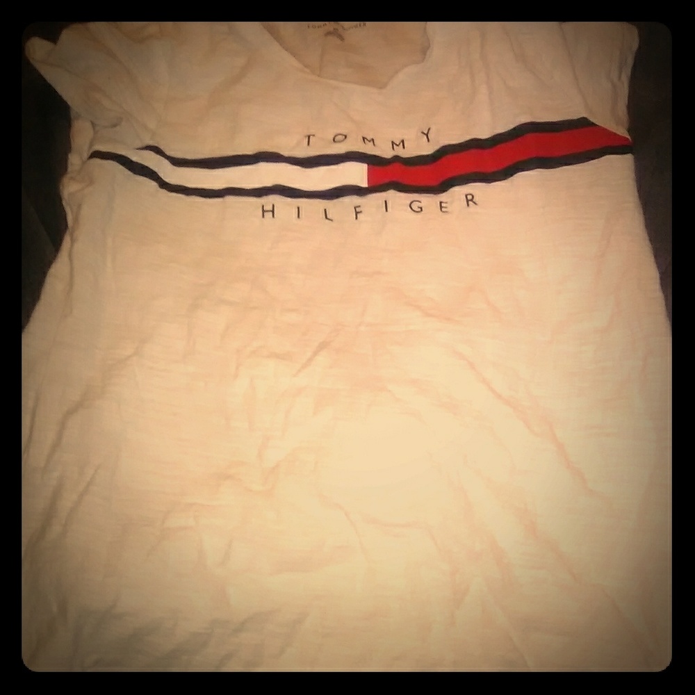 Tommy Hilfiger designer tee. Worn once.